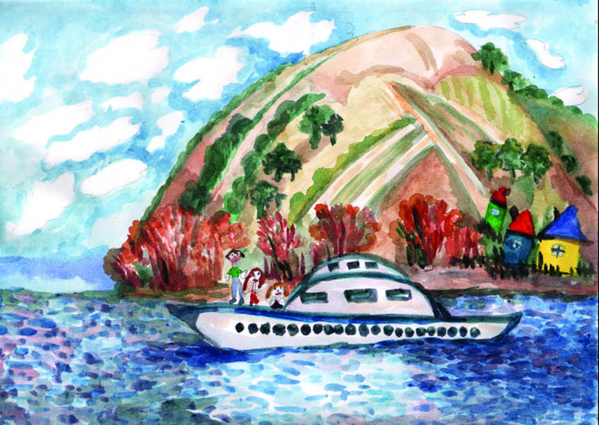 Красоты района кистью художника