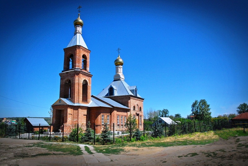Храм в честь Казанской иконы Божией Матери, Новый Буян