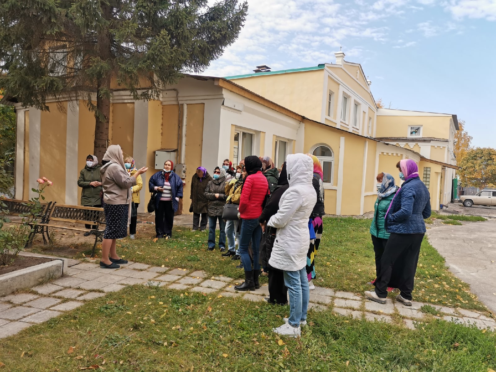 Члены профессионального союза работников культуры м.р. Красноярский посетили Царев Курган